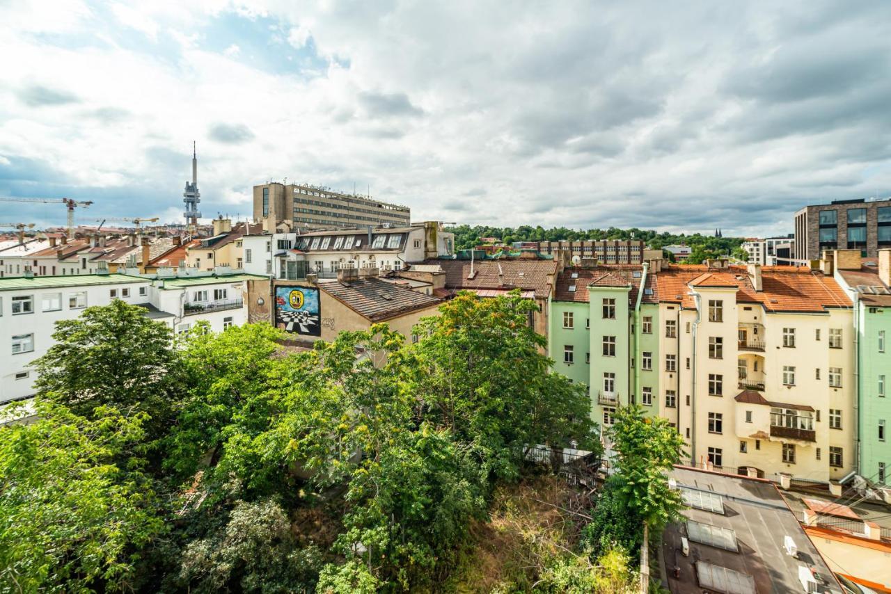 Central, Spacious, Modern 5 Bedrm duplex w/Balcony Praga Exterior foto